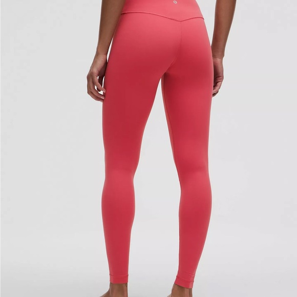 Lululemon Athletica High Rise Align Leggings in Desert Red - Picture 2 of 7